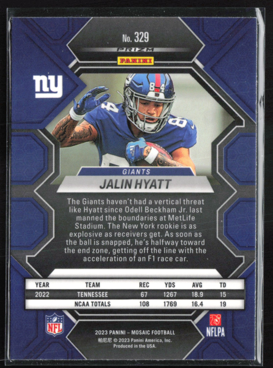 Jalin Hyatt RC Mosaic Prizm