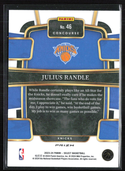 Julius Randle Silver