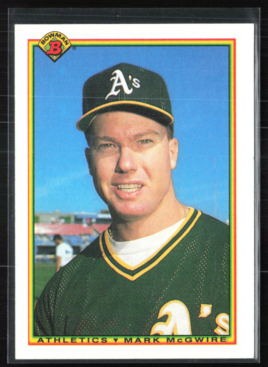 Mark McGwire 1990 Bowman