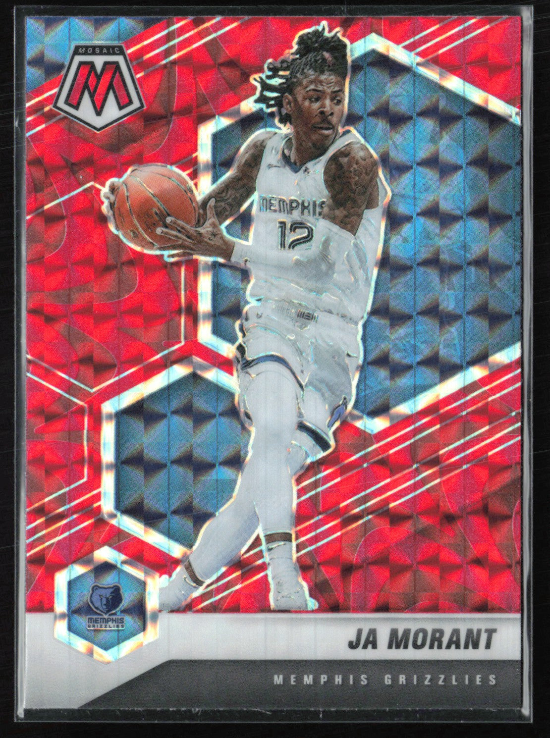 その他 Panini Select Ja Morant Diecut Red 22-23 Panini Select #158 Ja Morant Red Die-Cut Prizm /175 PSA GEM