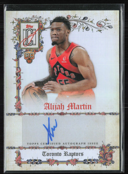 Alijah Martin RC Auto Manuscripts Signature Class