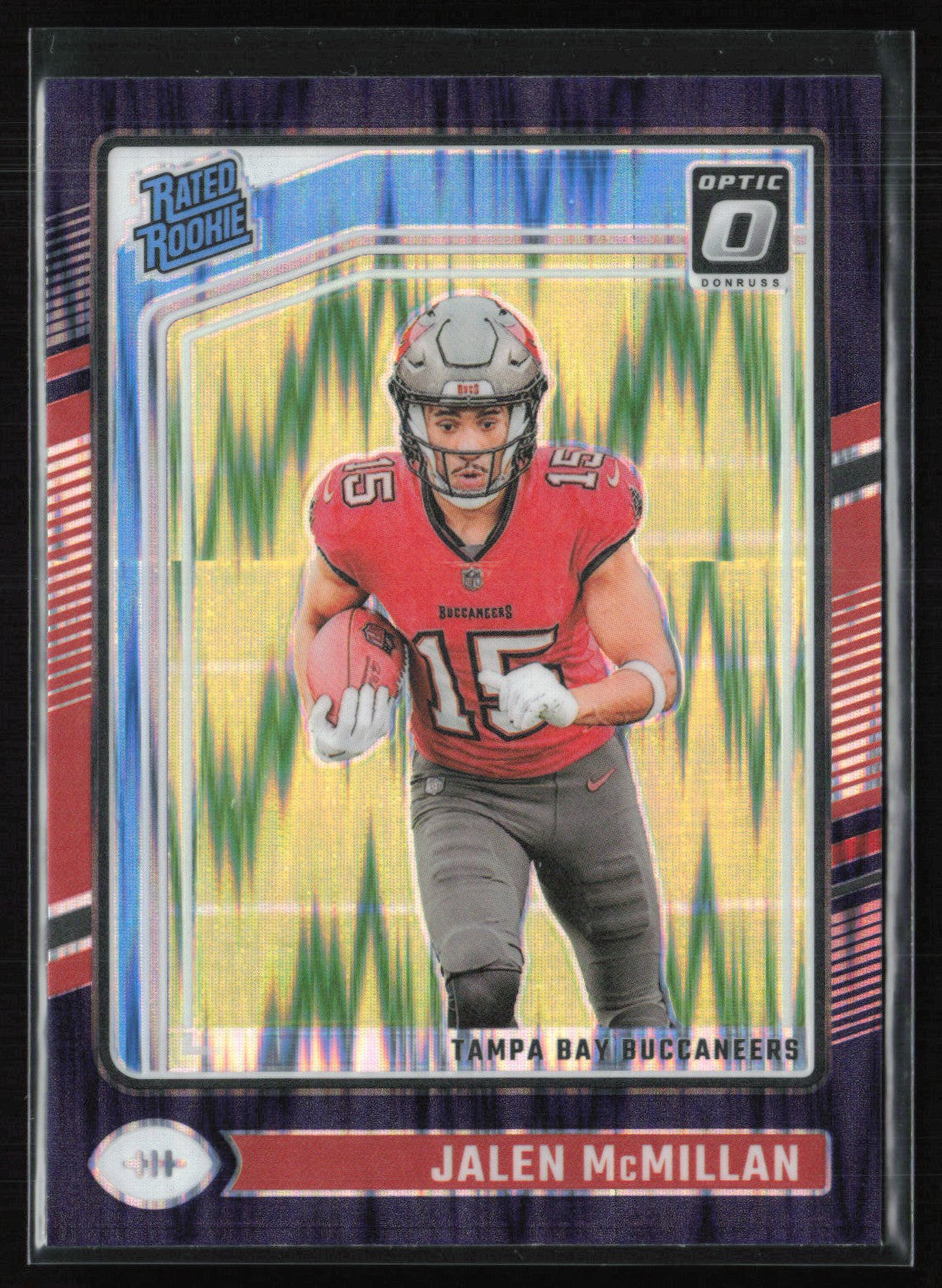 Jalen McMillan RC Purple Shock