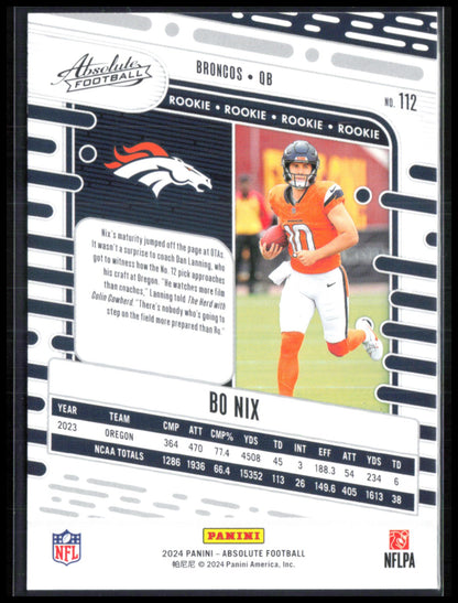Bo Nix RC
