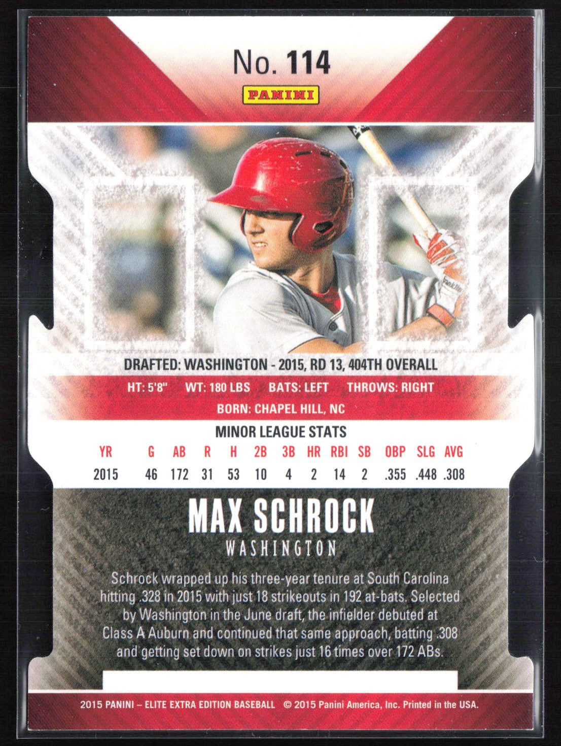 Max Schrock Purple /150