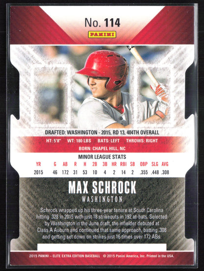 Max Schrock Purple /150