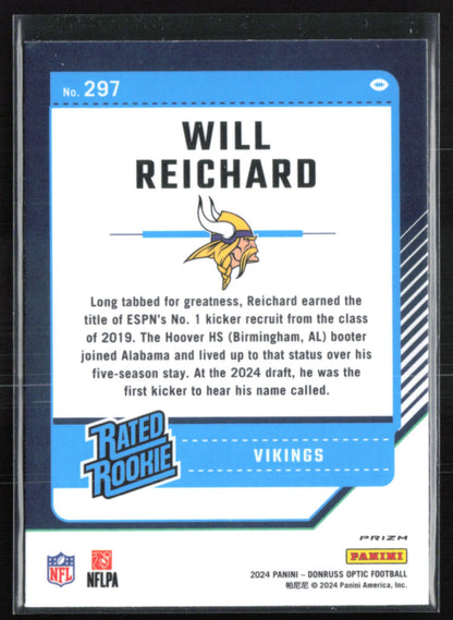 Will Reichard RC Holo