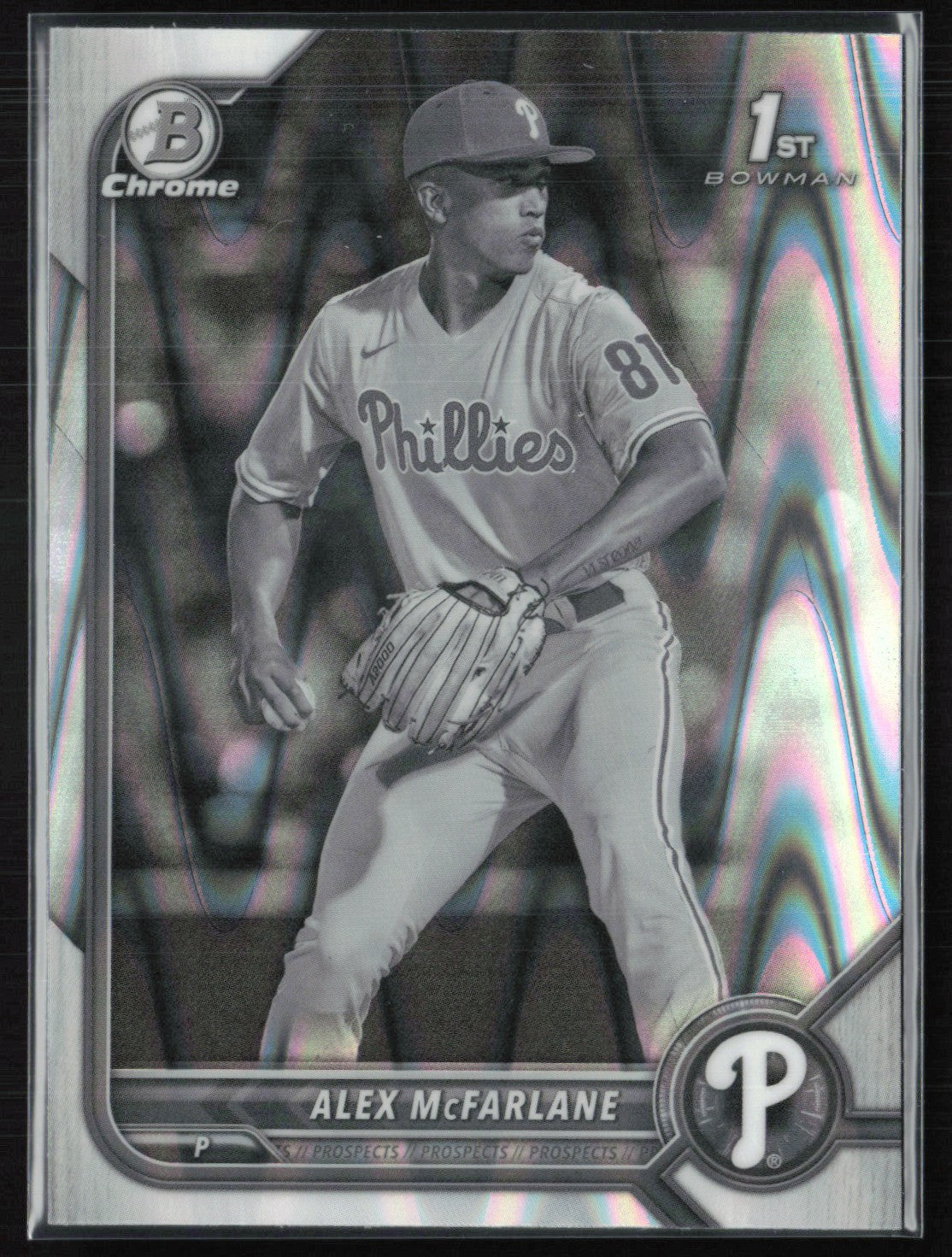 Alex McFarlane 1st Bowman B&W Raywave