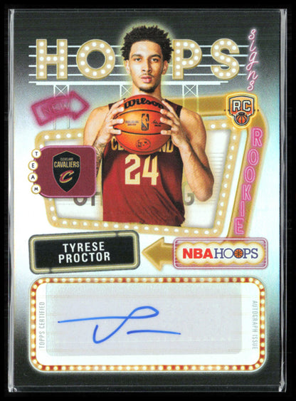 Tyrese Proctor RC Auto Rookies First Signs