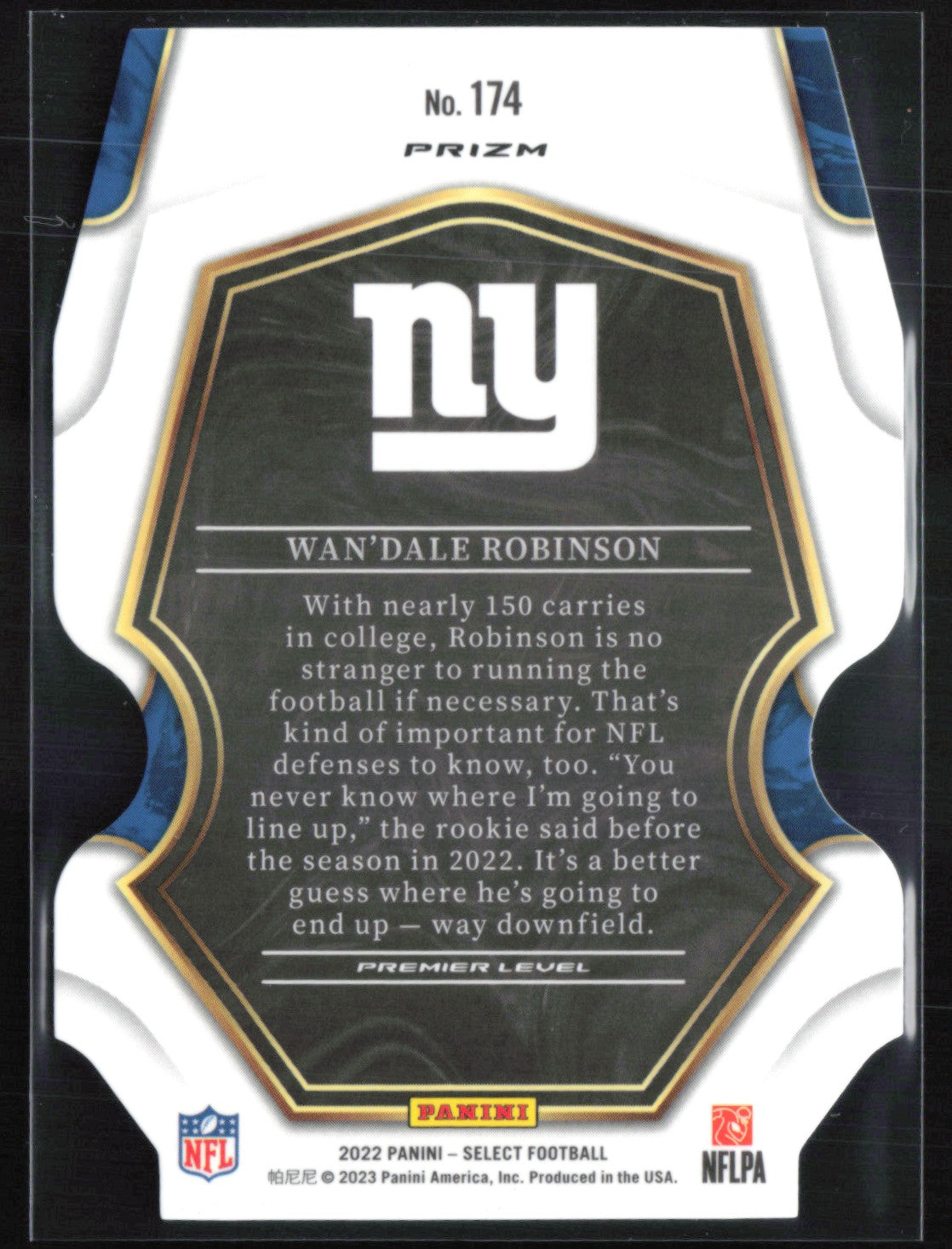 Wan'Dale Robinson RC Silver Die-Cut
