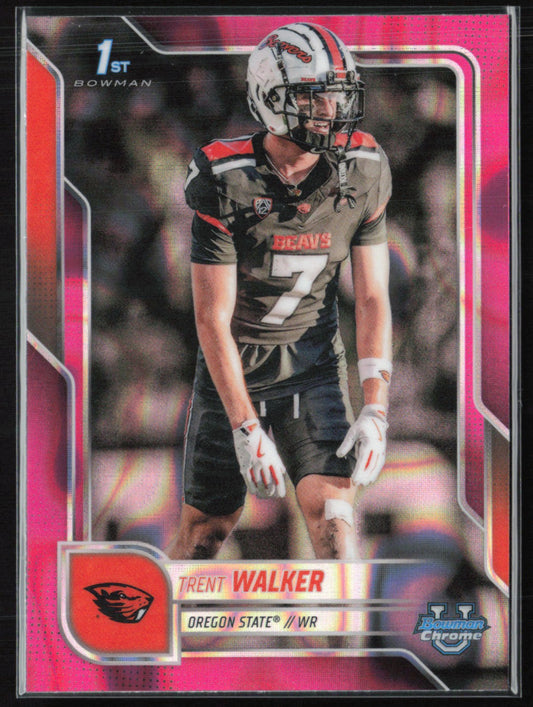Trent Walker 1st Bowman Pink Lava