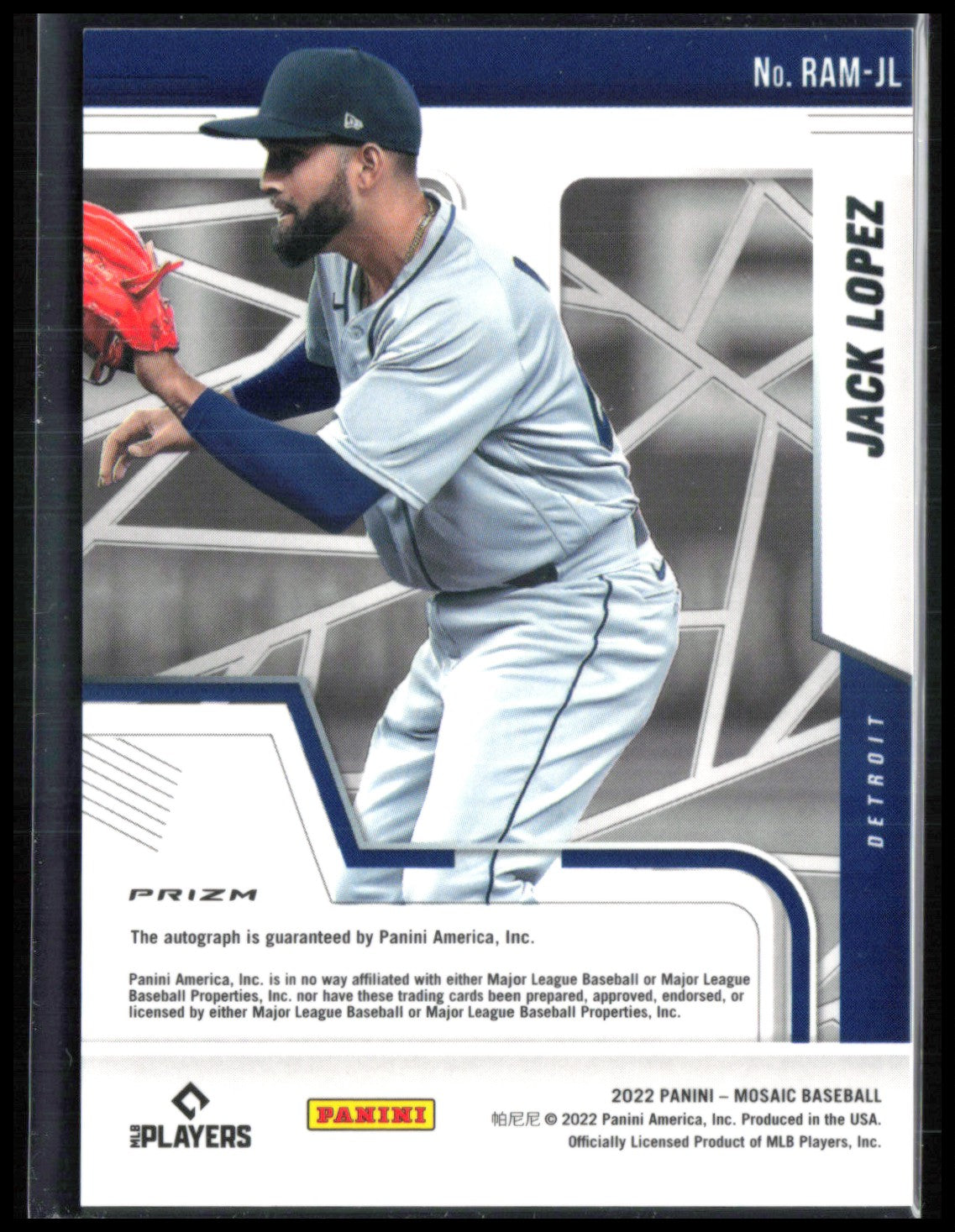 Jack Lopez RC Auto Red Mosaic