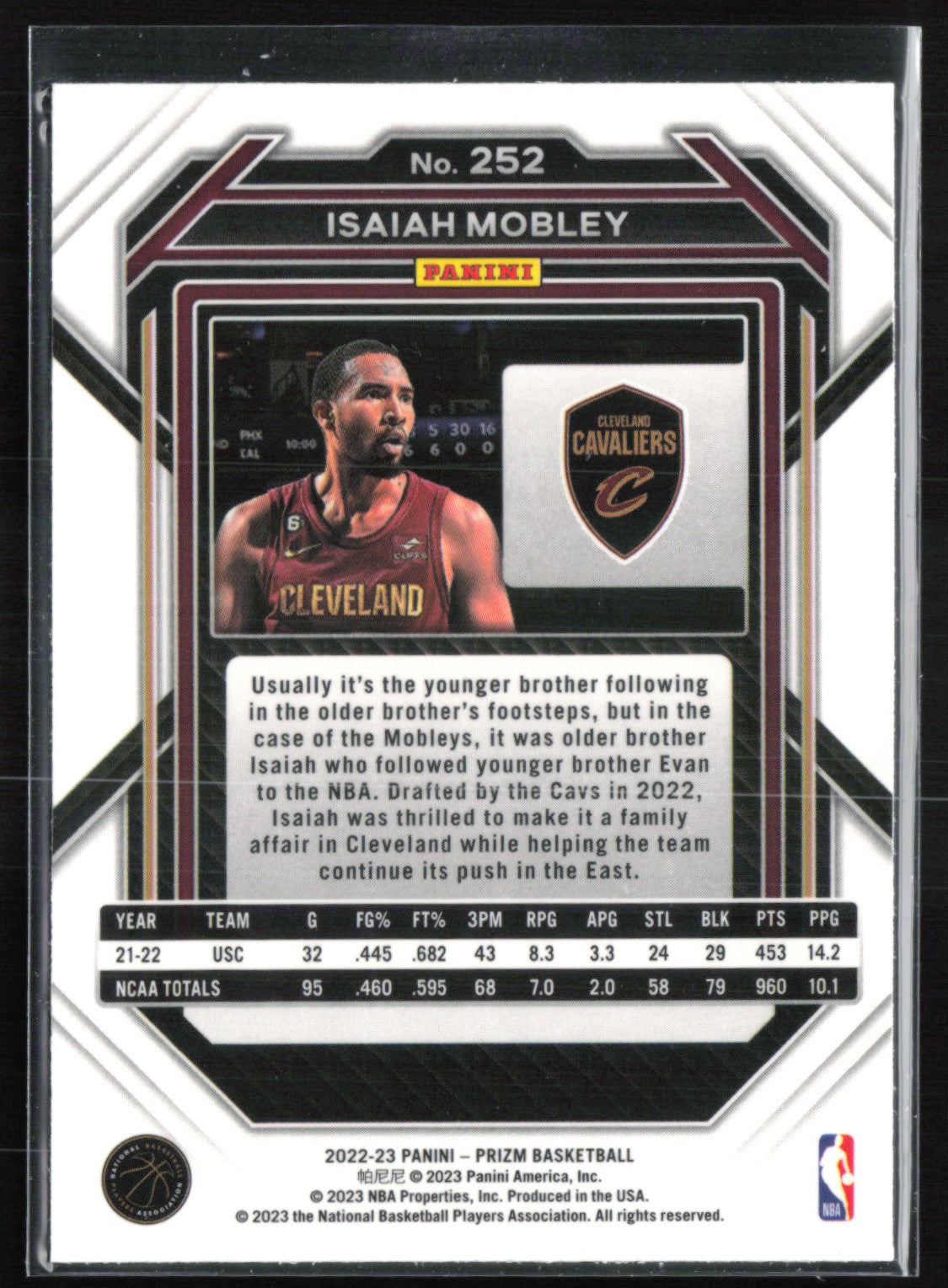 Isaiah Mobley RC