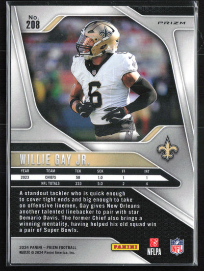 Willie Gay Jr. Pink Prizm