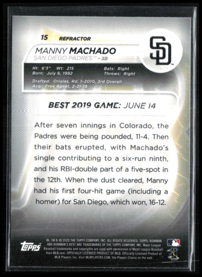 Manny Machado Refractor