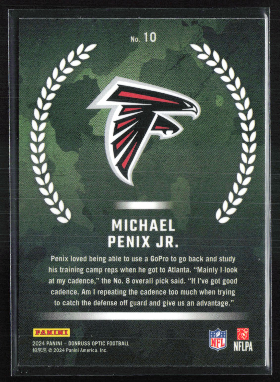 Michael Penix Jr. RC Rookie Recruits