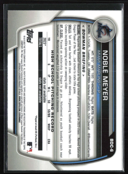 Noble Meyer 1st Bowman