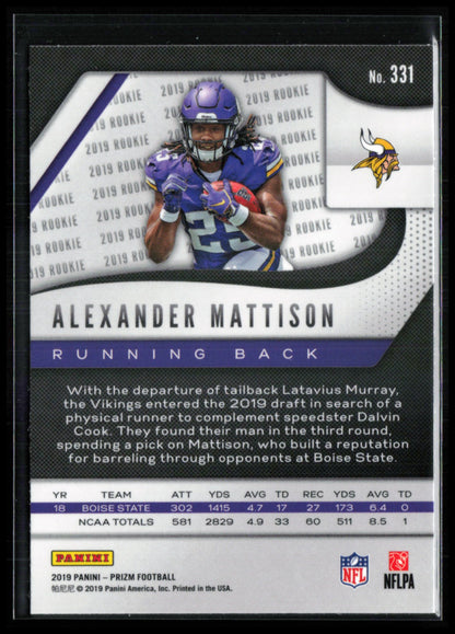 Alexander Mattison RC