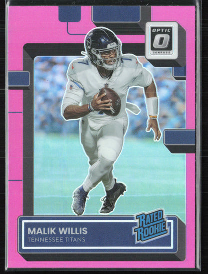 Malik Willis RC Pink Holo