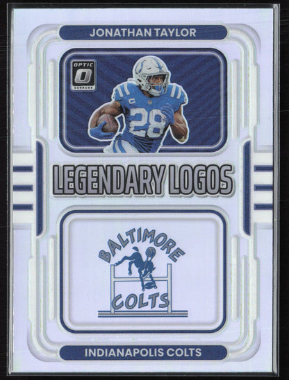 Jonathan Taylor Legendary Logos Holo