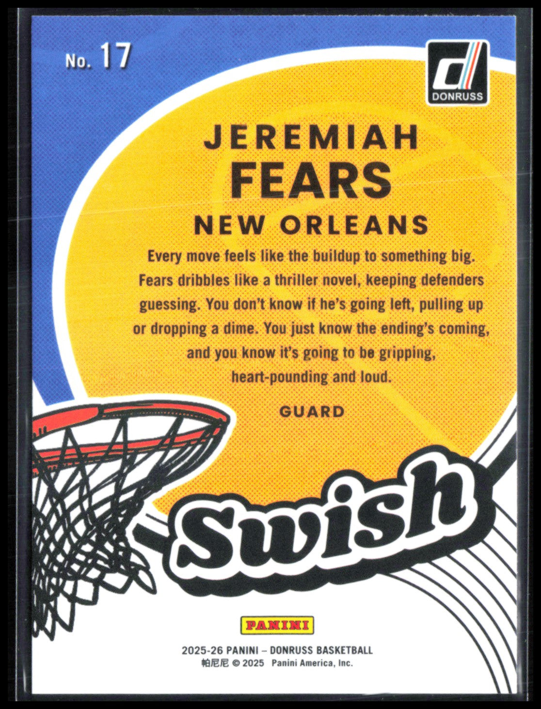 Jeremiah Fears  RC Swish Laser