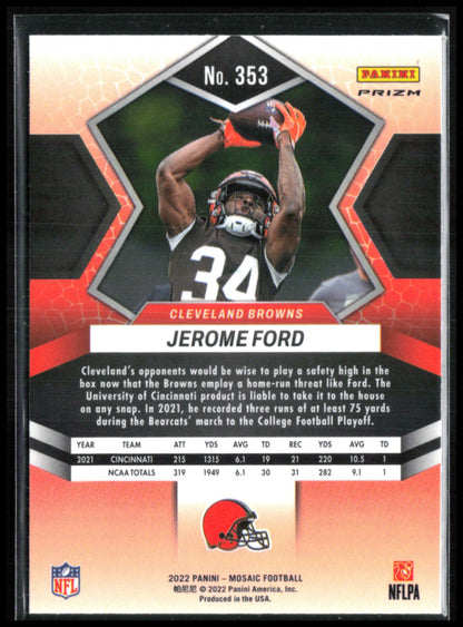 Jerome Ford RC