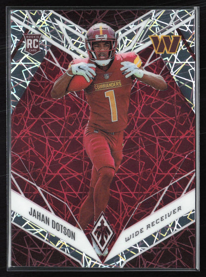 Jahan Dotson RC Red Lazer /150