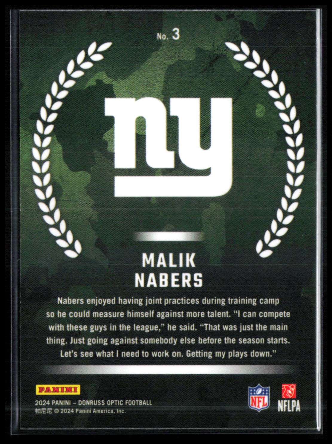 Malik Nabers RC