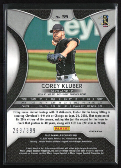 Corey Kluber Blue /399