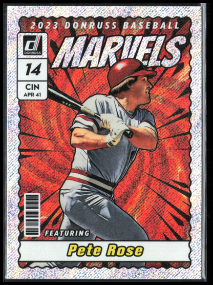 Pete Rose Marvels Rapture 2023 Donruss