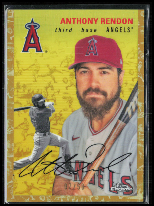 Anthony Rendon Gold Toile /50