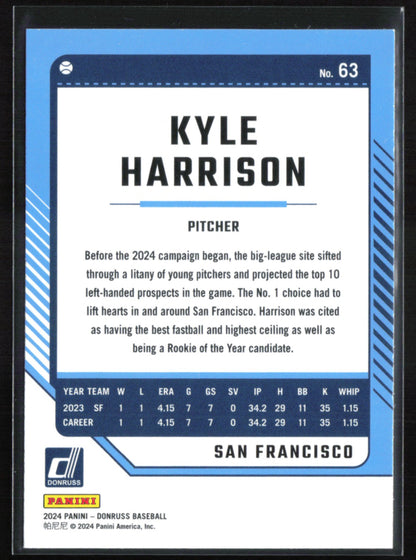 Kyle Harrison Laser