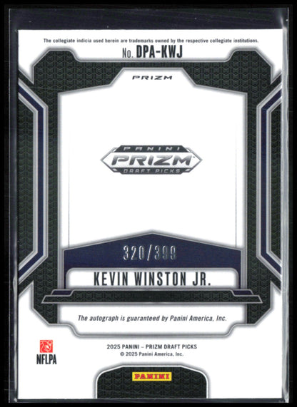 Kevin Winston Jr. RC Auto Red /399