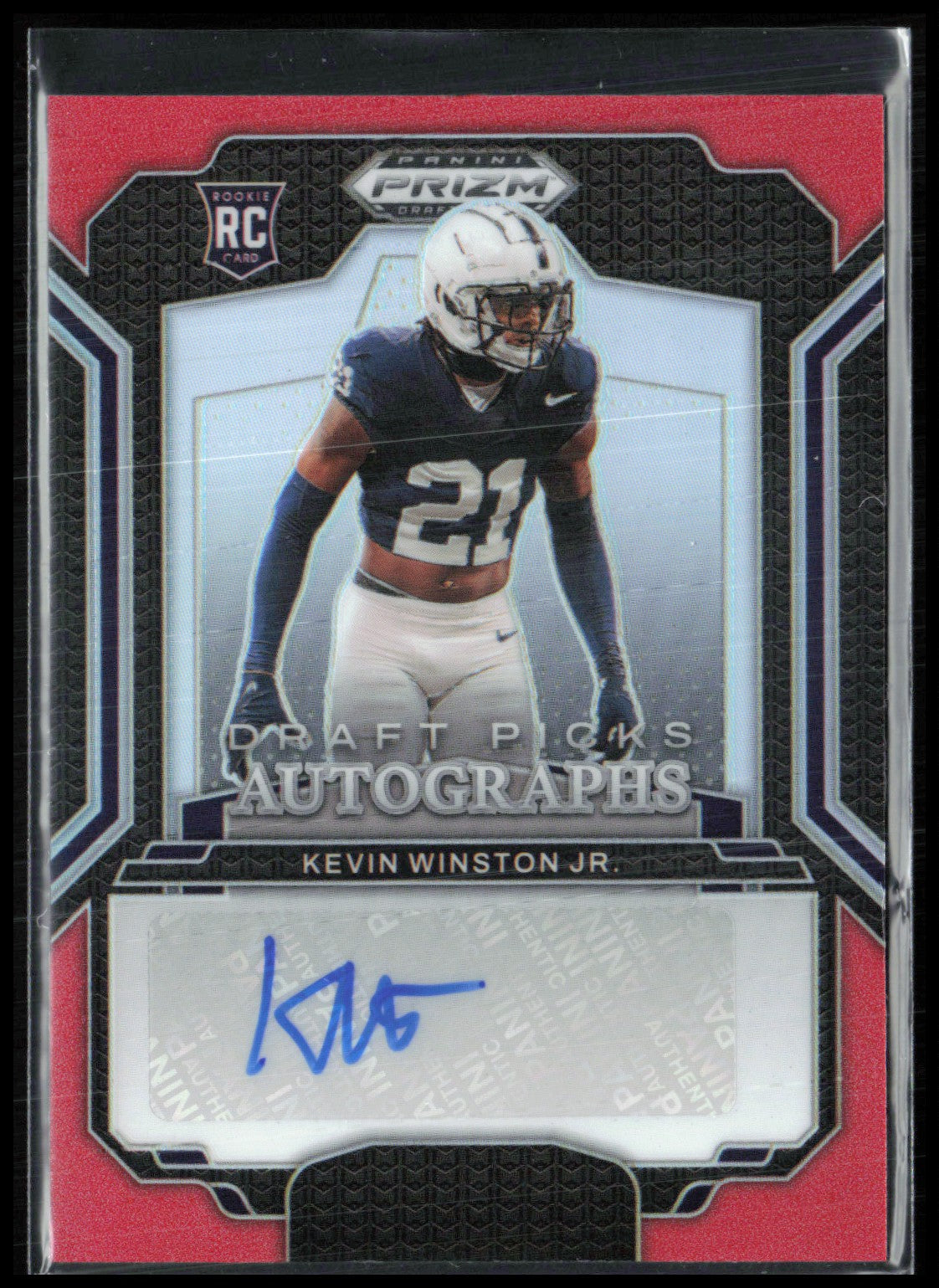 Kevin Winston Jr. RC Auto Red /399