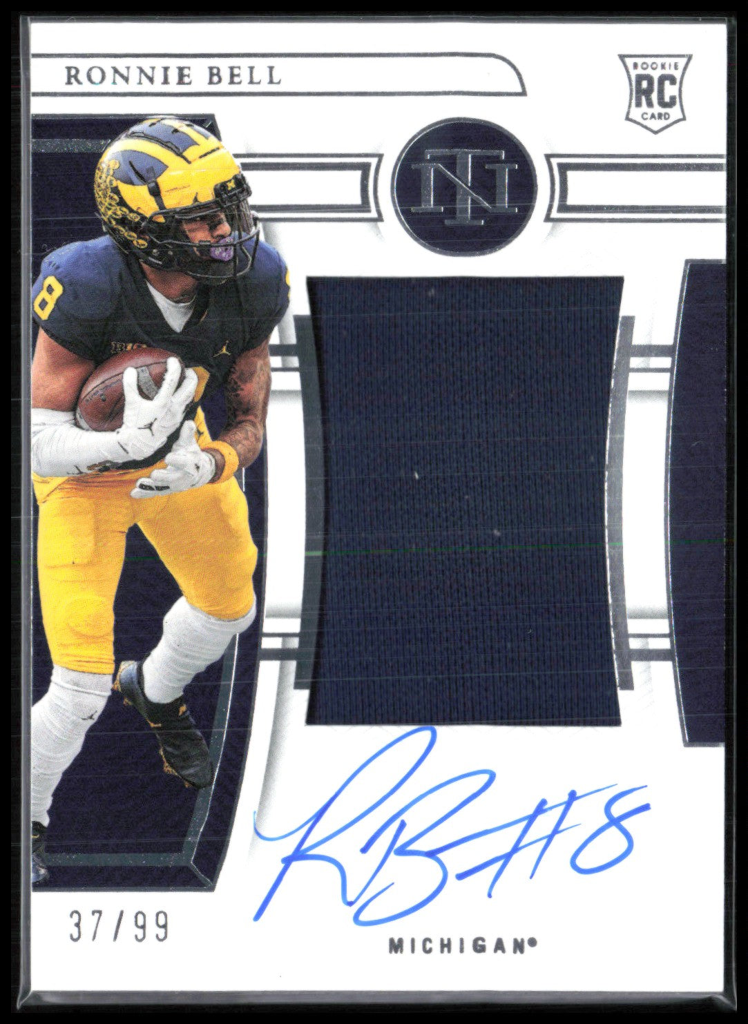 Ronnie Bell RC Patch Auto /99 2023 National Treasures Collegiate