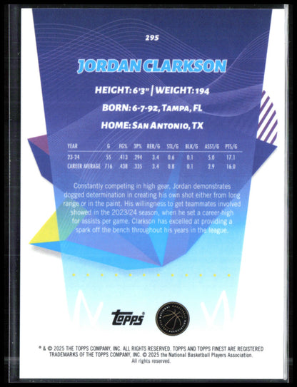 Jordan Clarkson Blue X-Fractor /49