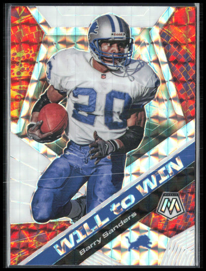 Barry Sanders Mosaic Prizm