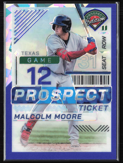 Malcolm Moore Prospect Ticket Ice /299