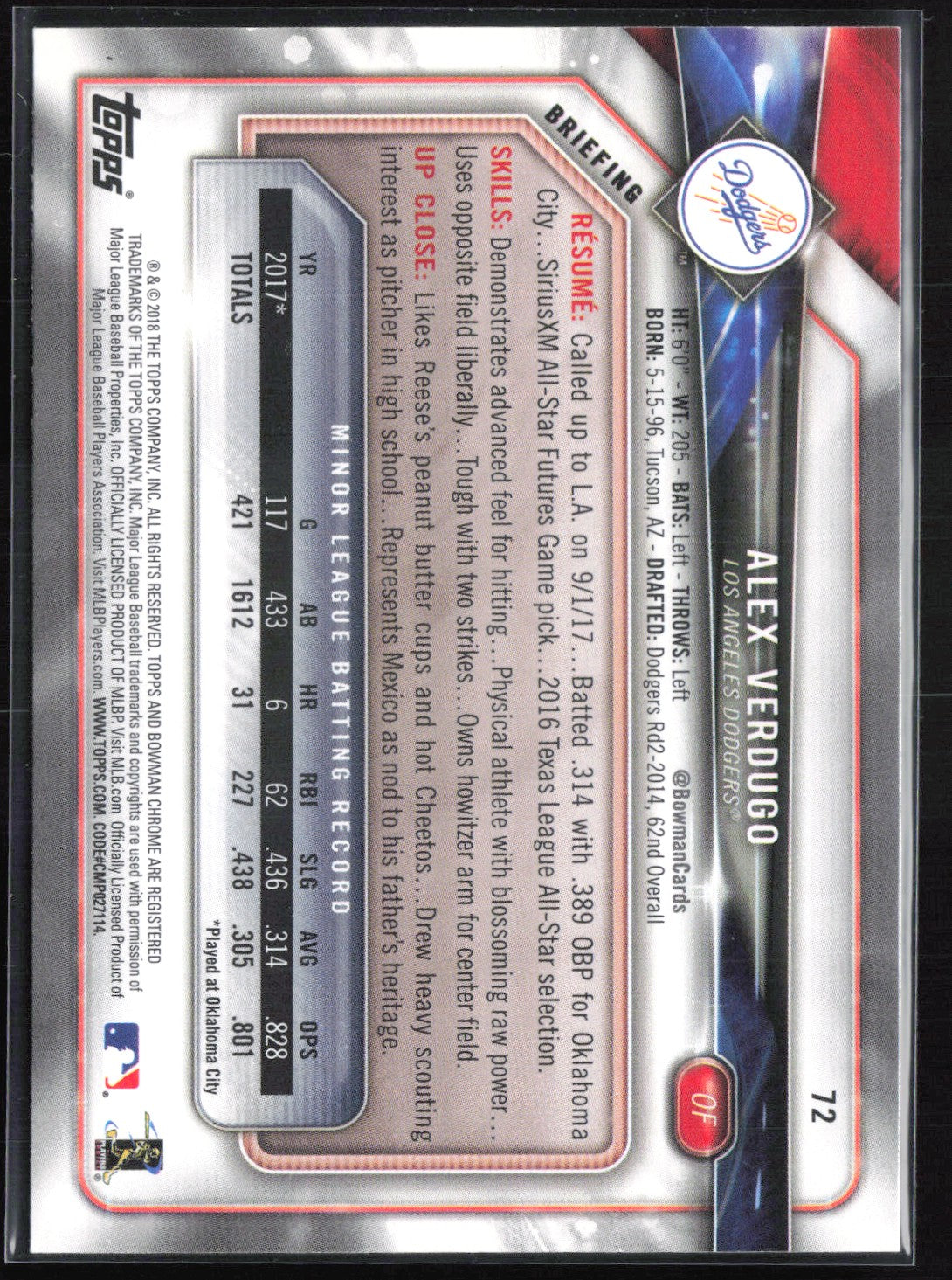 Alex Verdugo RC