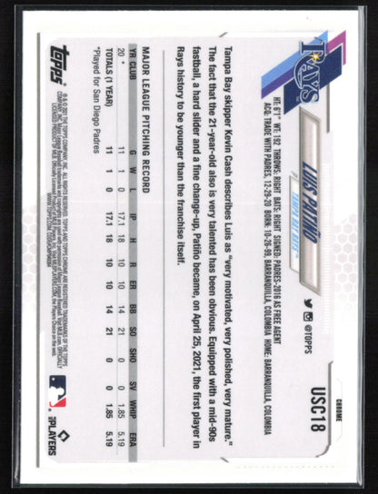 Luis Patiño RC Purple Refractor