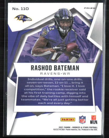 Rashod Bateman RC Silver Pulsar