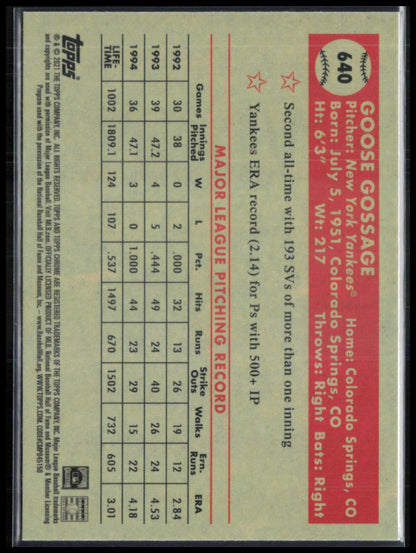 Goose Gossage