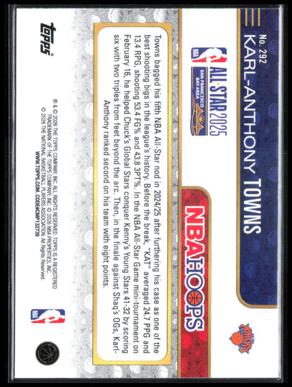 Karl-Anthony Towns Basektball Parallel