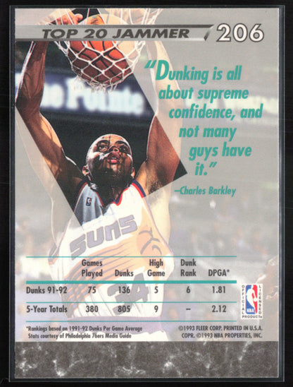 Charles Barkley 1992-93 Fleer Ultra