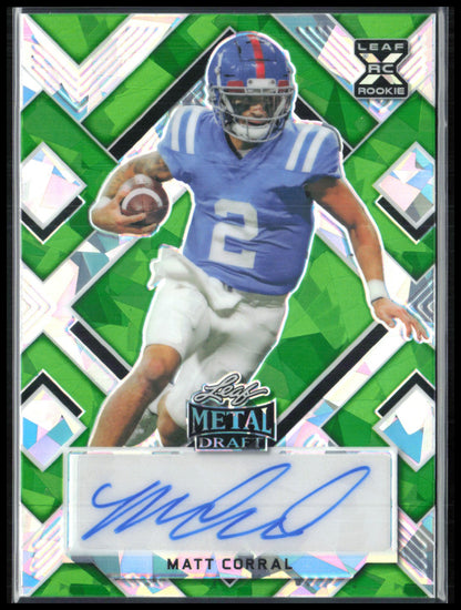 Matt Corral RC Auto /5 Metal Draft
