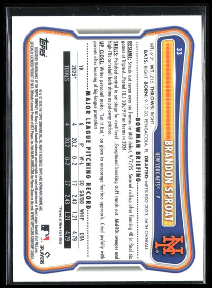 Brandon Sproat RC Mojo