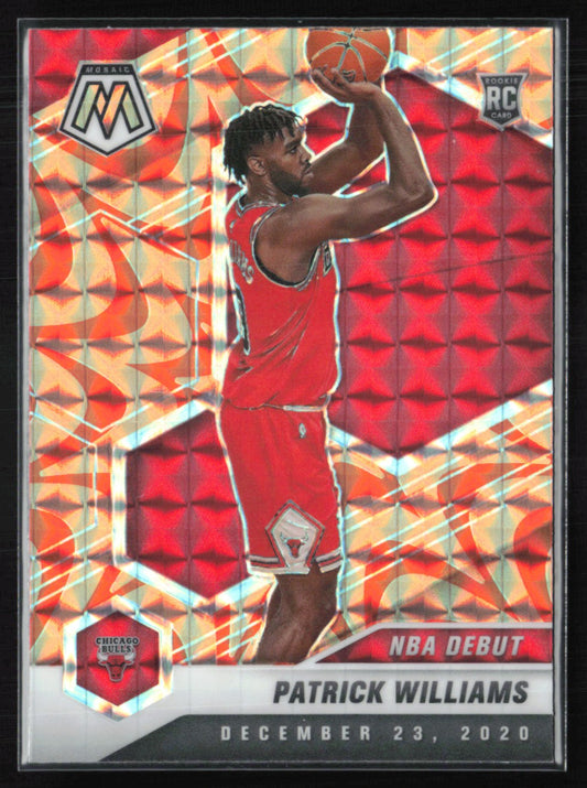 Patrick Williams RC Orange Mosaic