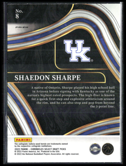 Shaedon Sharpe RC Bronze
