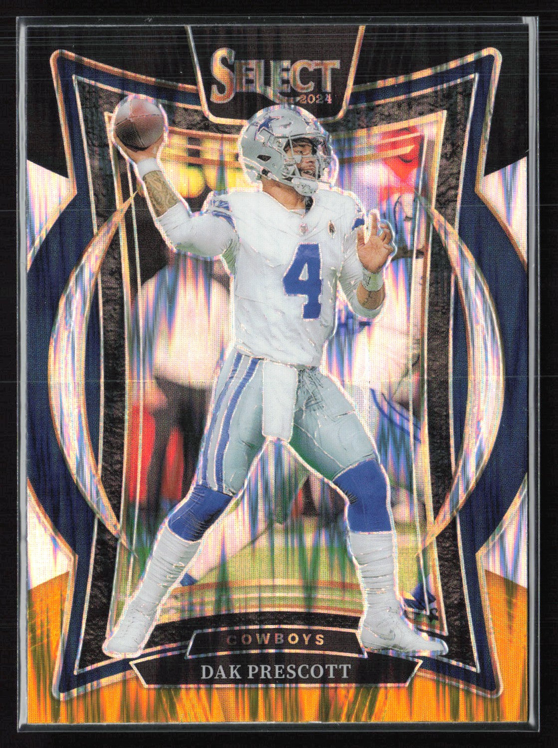 Dak Prescott Gold Black Shock