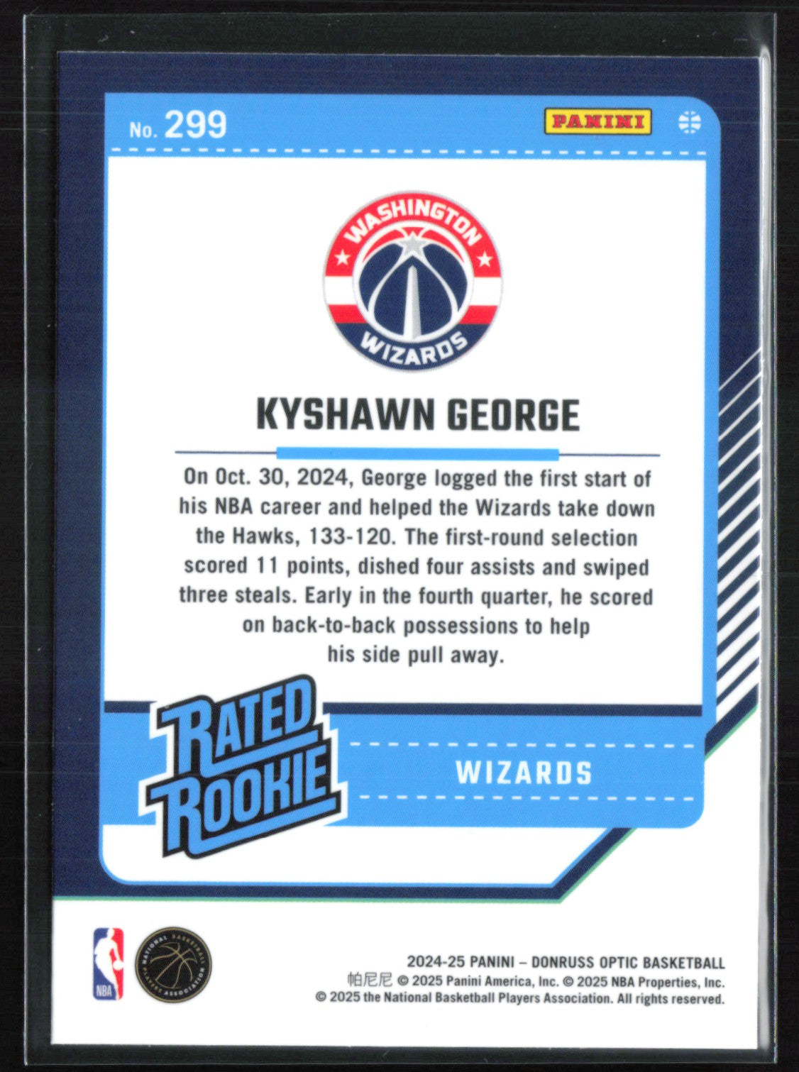 Kyshawn George RC