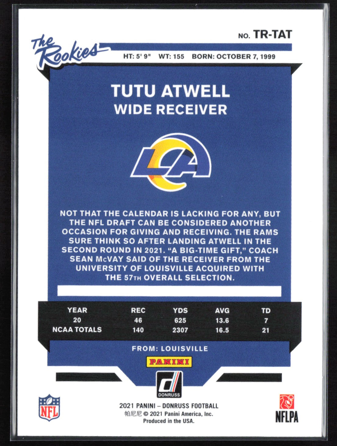 Tutu Atwell RC The Rookies